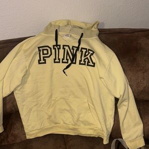 Pink hoodie size large